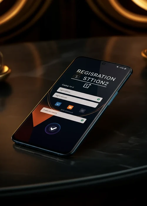 Page création compte Icebet avec vérification email